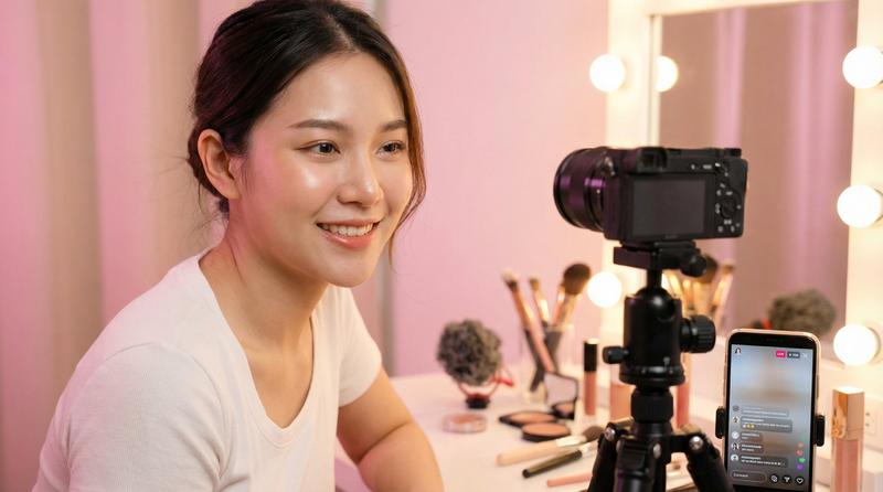 糖心vlog美妆视频